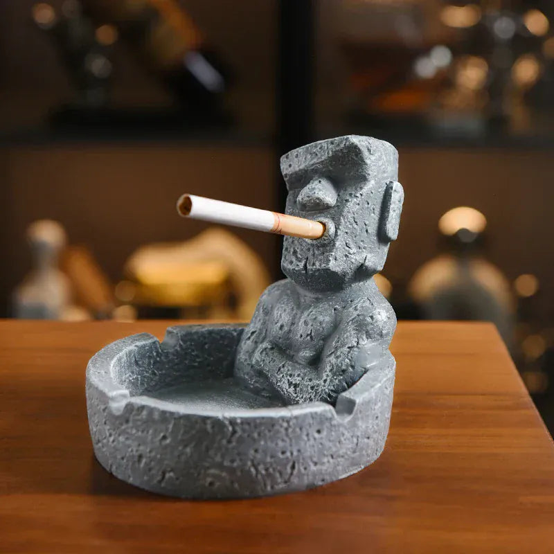 Cendrier créatif figurine Totla Gris