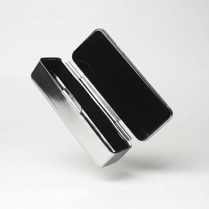 Cendrier de poche boitier <br> Tacio silver