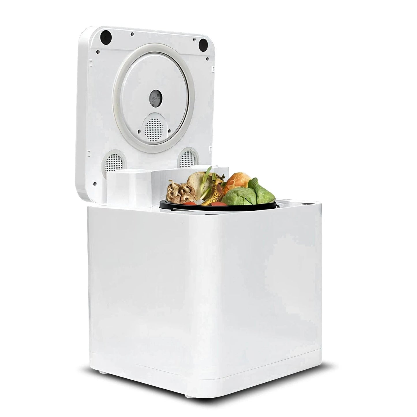Composteur de cuisine electrique Kiara | Poubellissima Blanc