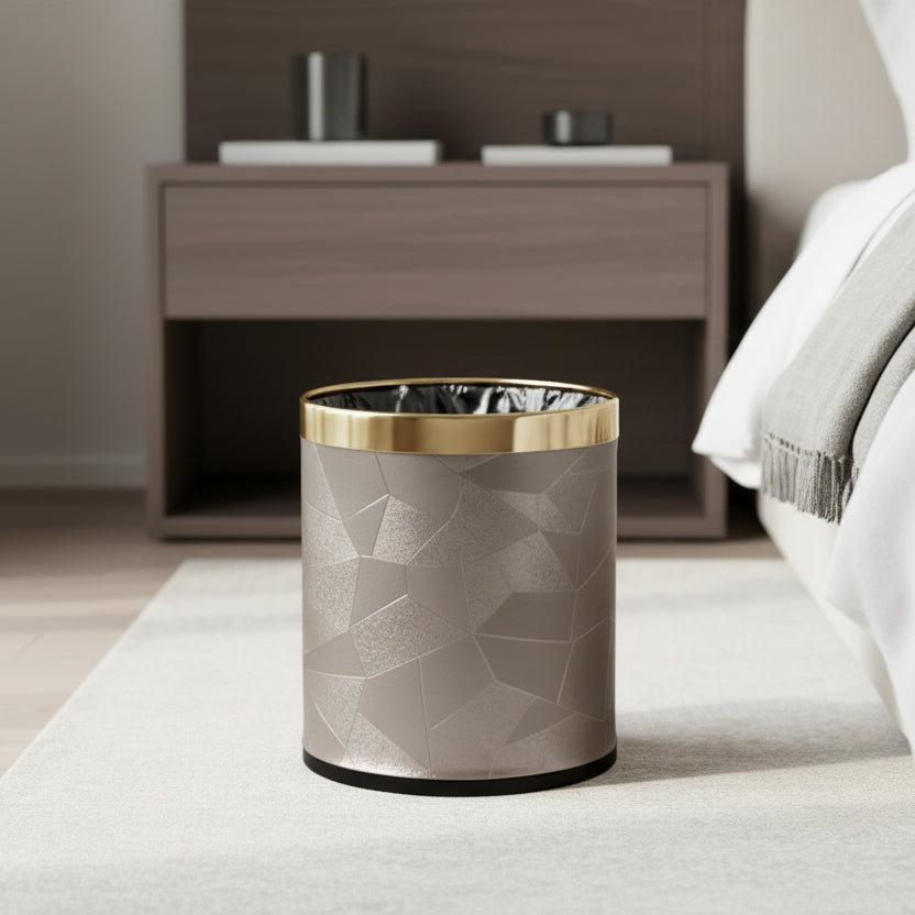 Poubelle 10L inox Vera | Poubellisima Gris / 10L