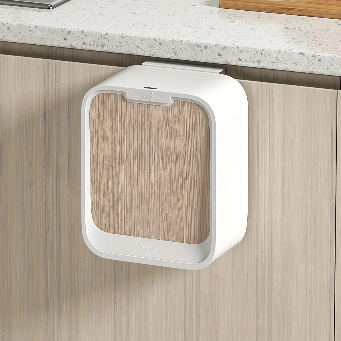 Poubelle cuisine murale Tiana | Poubellissima Bois / 7L