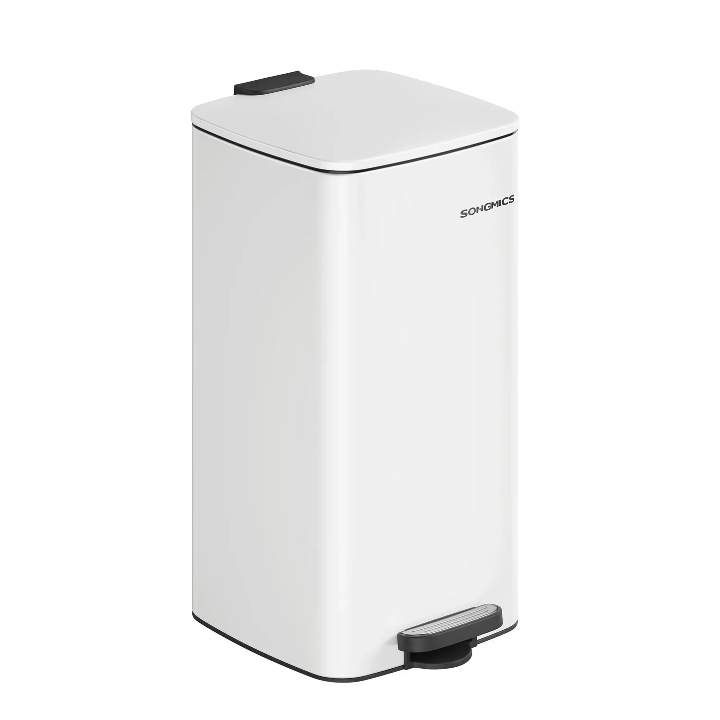 Poubelle de cuisine à pédale 30L <br> Umberta Blanc Nuage / france