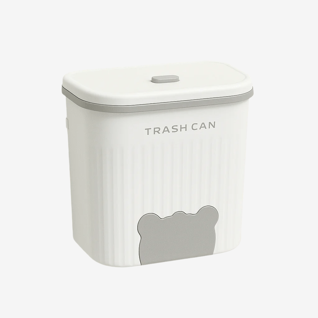 Poubelle de porte cuisine Orso Grande | Poubellisima Blanc / 12L