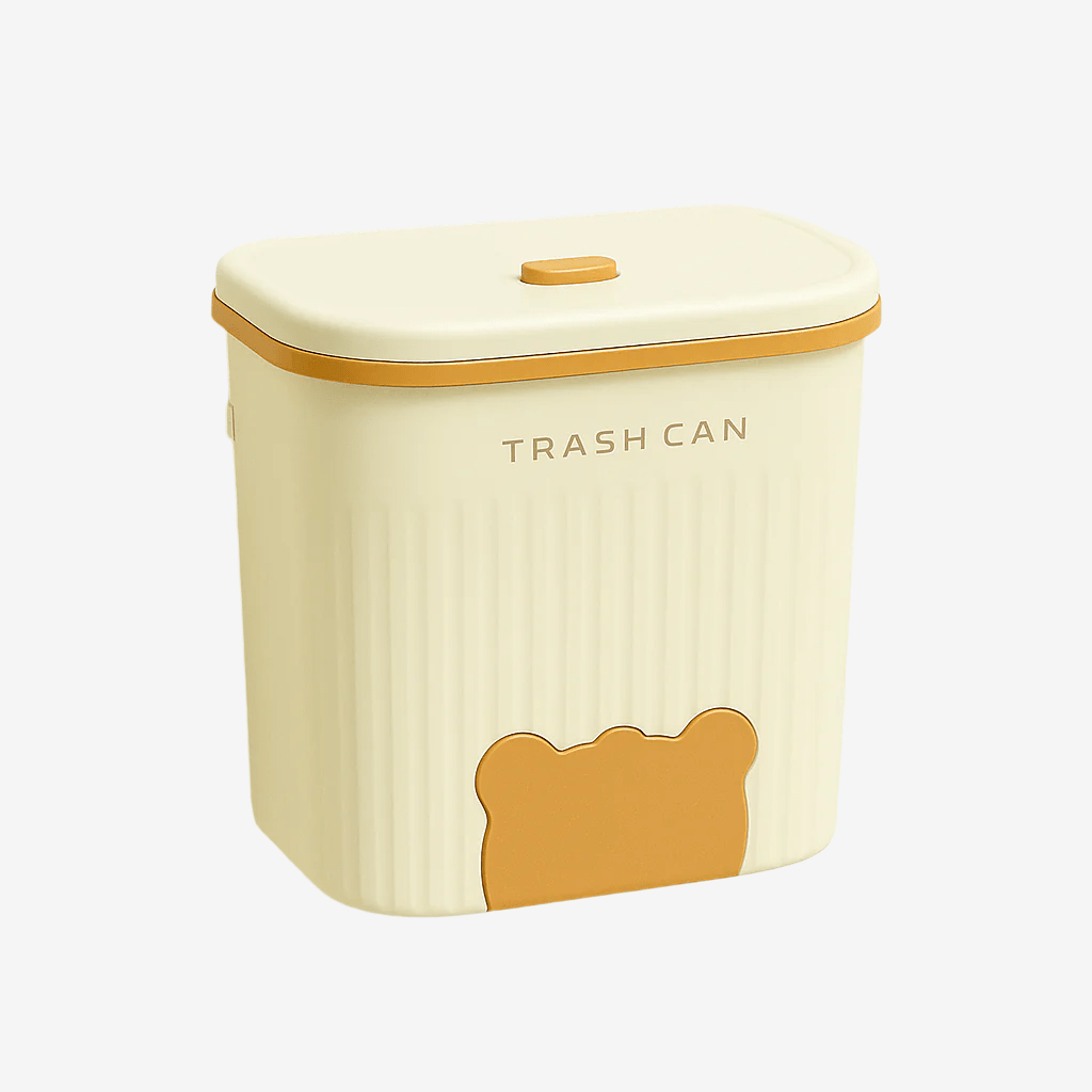 Poubelle de porte cuisine Orso Grande | Poubellisima Jaune / 12L