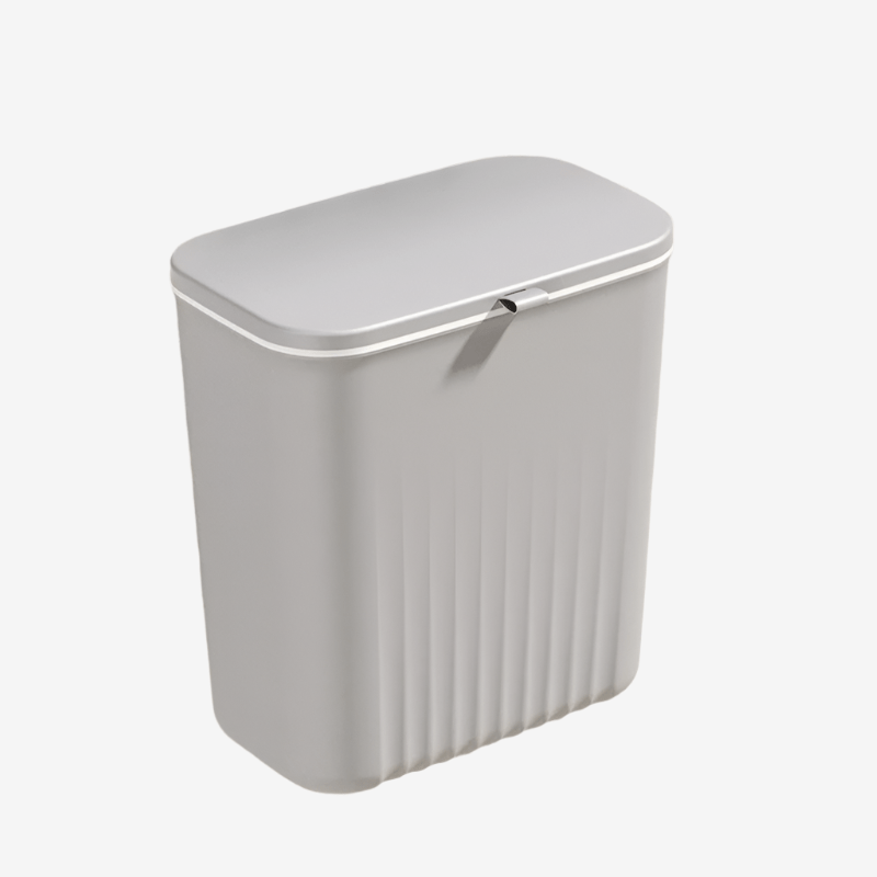 Poubelle de porte cuisine Samona | Poubellisima Gris / 9L