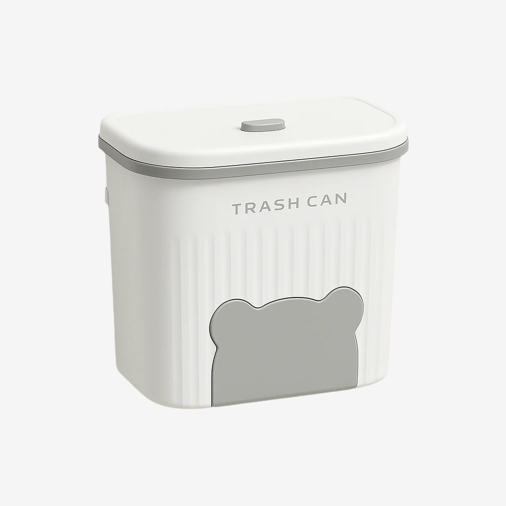 Poubelle de porte Orso | Poubellisima Blanc / 8.5L
