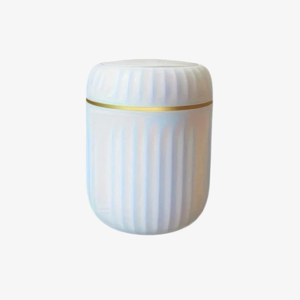 Poubelle de table avec couvercle Solena | Poubellisima Blanc