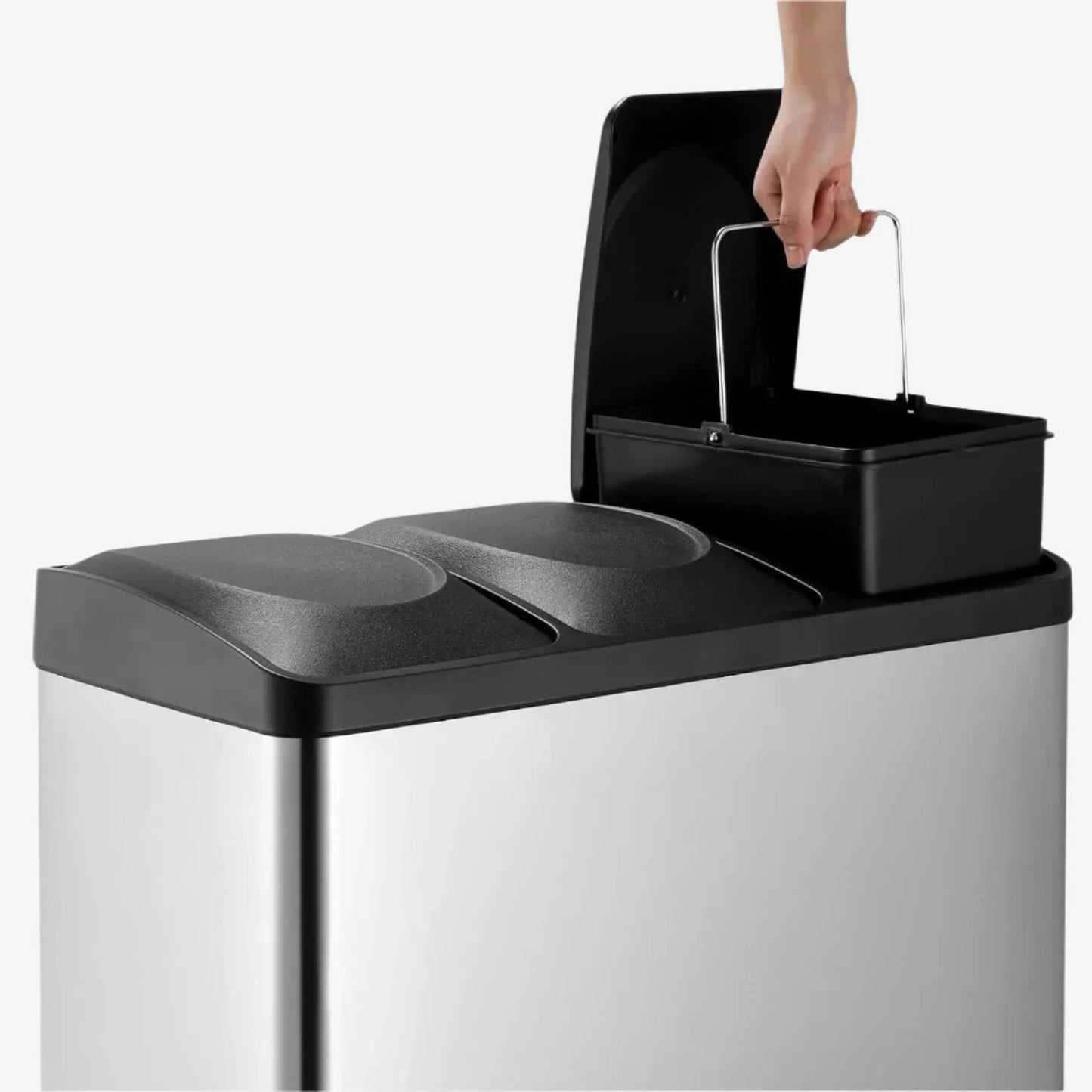 Poubelle de tri Triplo 45L | Poubellisima 3x15L (45L)