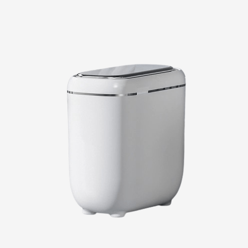Poubelle détecteur de mouvement Acqua | Poubellisima Blanc / 14L