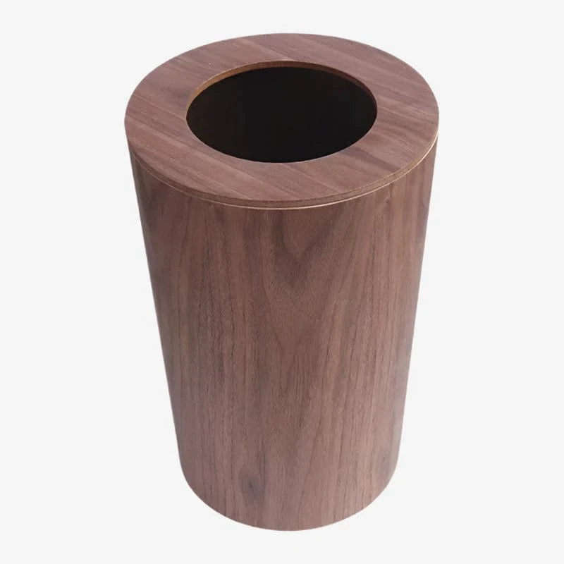 Poubelle en bois Buco | Poubellisima Bois foncé / 9L