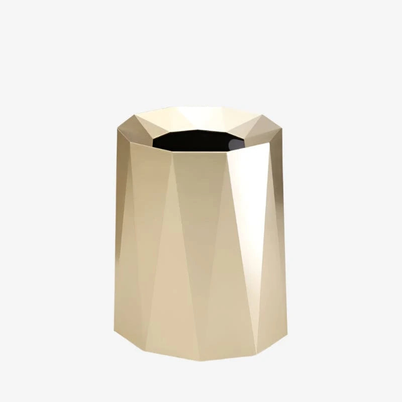 Poubelle moderne design Gianna | Poubellisima Champagne / 8L