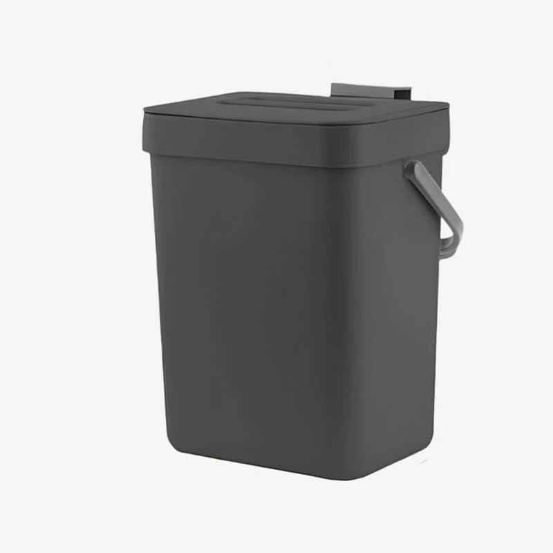 Poubelle murale Fissato 5L | Poubellisima Noir / 5L