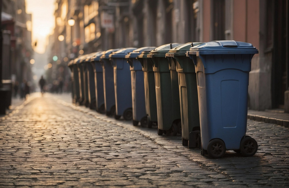 qui a inventé la poubelle​