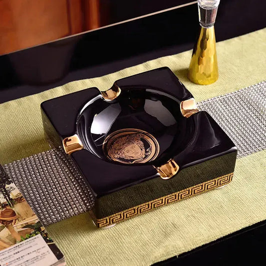 Cendrier cÃ©ramique retro <br> Dea