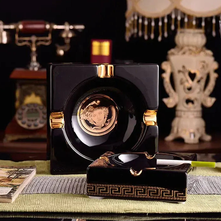 Cendrier cÃ©ramique retro <br> Dea