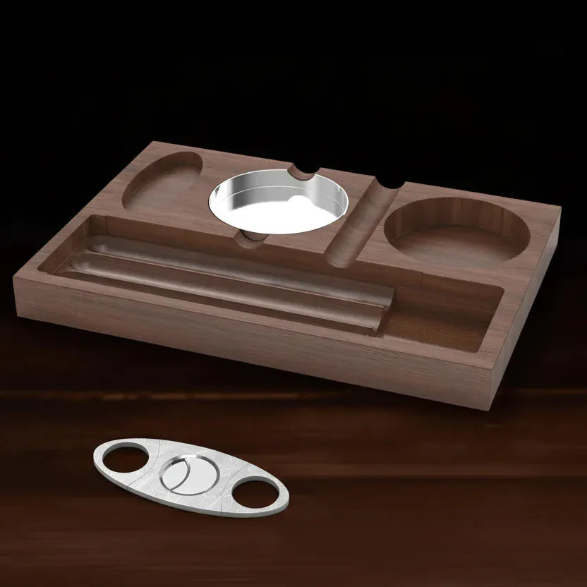 Cendrier cigare en bois Chapo | Poubellissima Bois