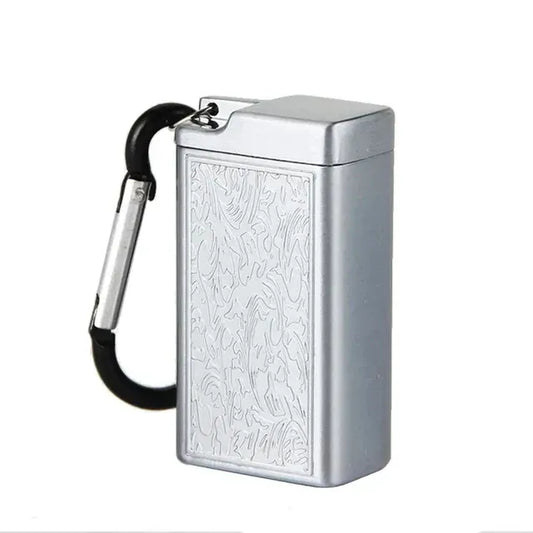 Cendrier de poche gravé Alita Argent