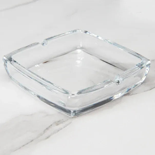 Cendrier de table en cristal <br> Desire transparent