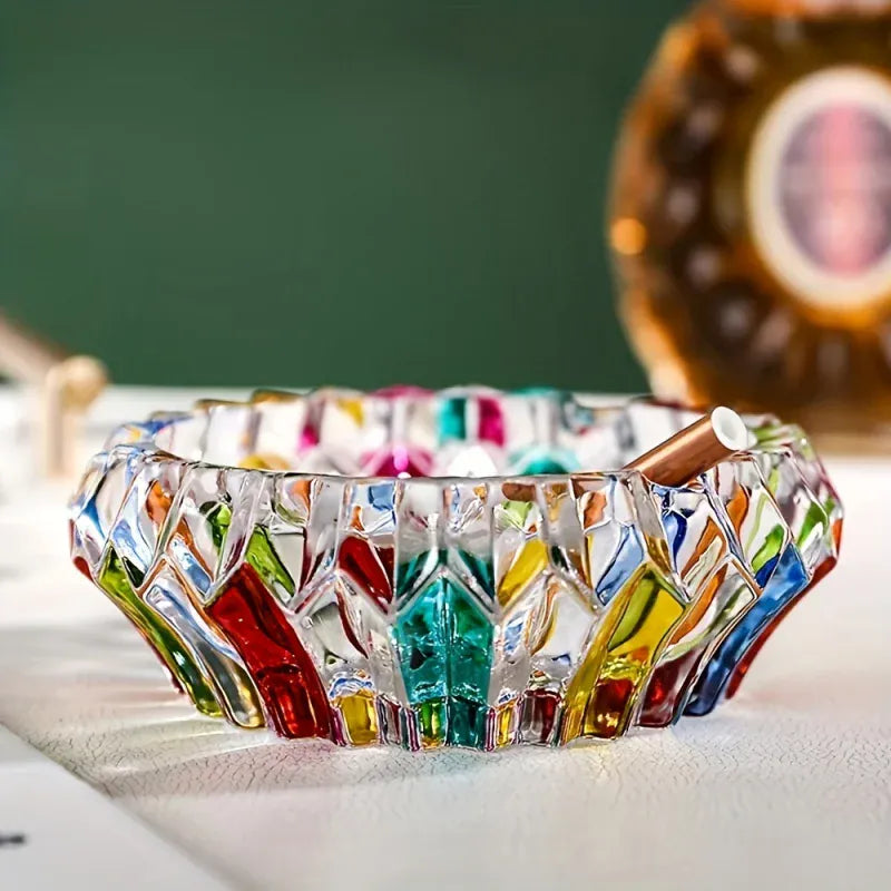 Cendrier de table en verre <br> Elisa 1pcs color B12505A