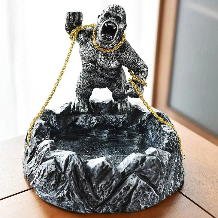 Cendrier décoratif original Gori | Poubellissima Debout Gris