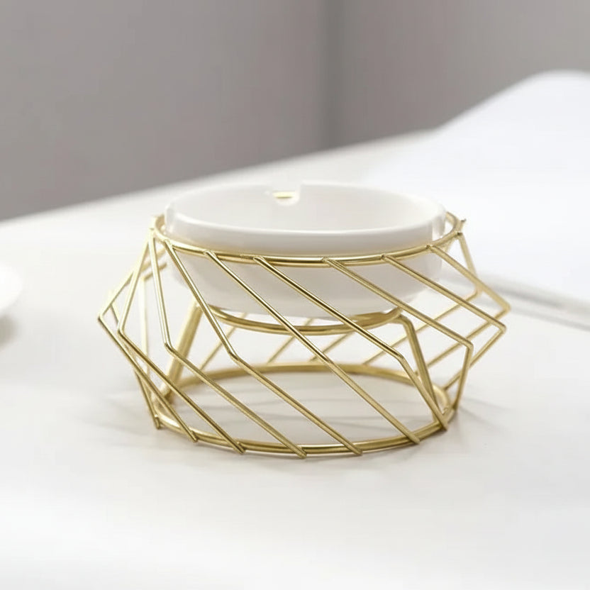 Cendrier design nordique <br> Svala xiewen Gold