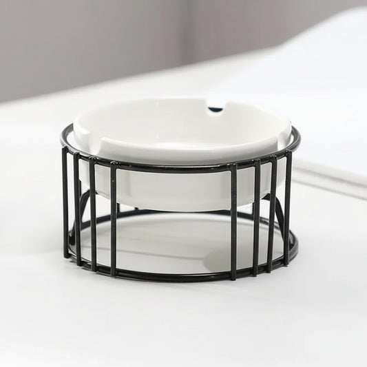 Cendrier design nordique Dario Noir