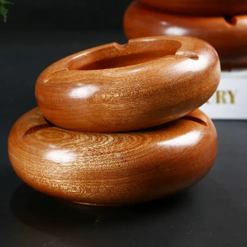 Cendrier en bois retro Pana | Poubellissima