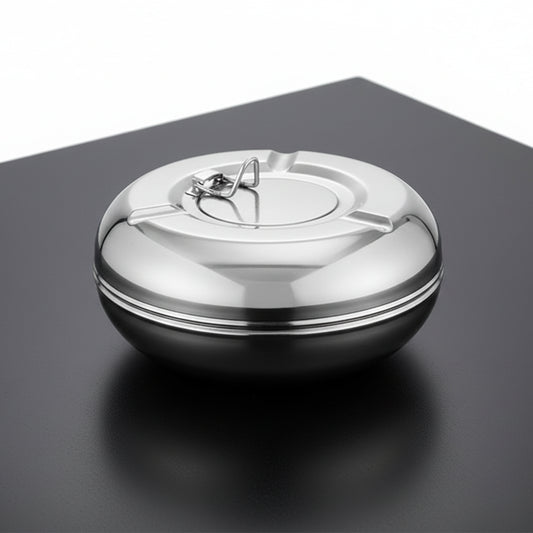 Cendrier inox design <br> Cina