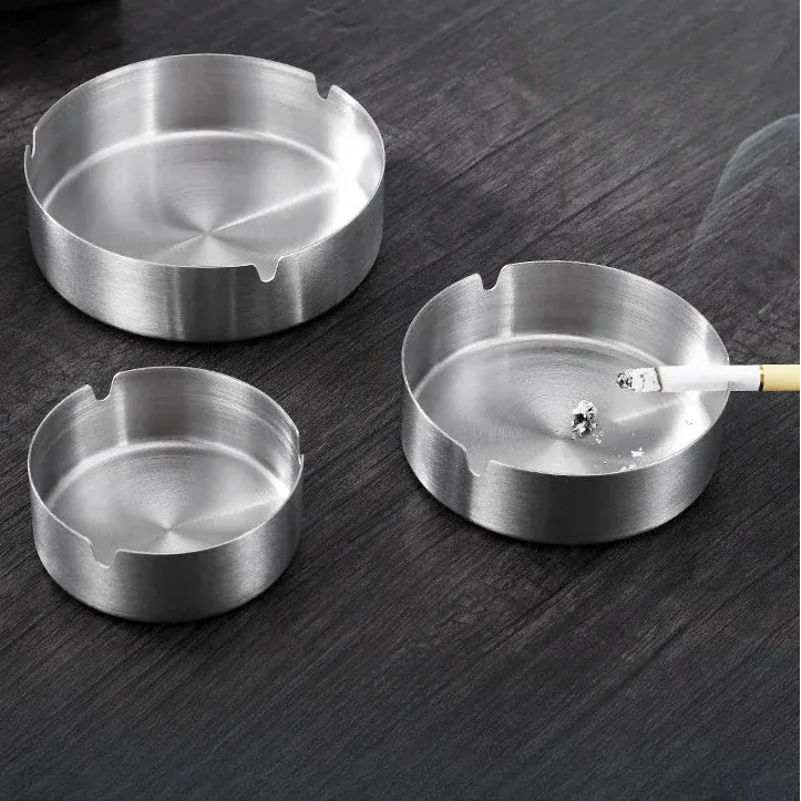 Cendrier inox Trela 14cm