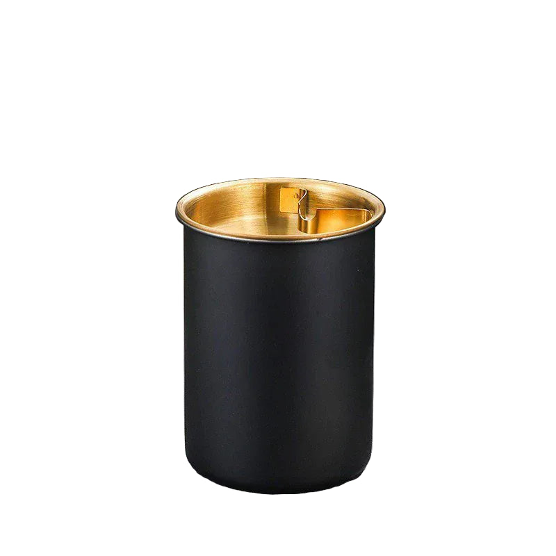 Cendrier retro <br> Adilo Low-key black