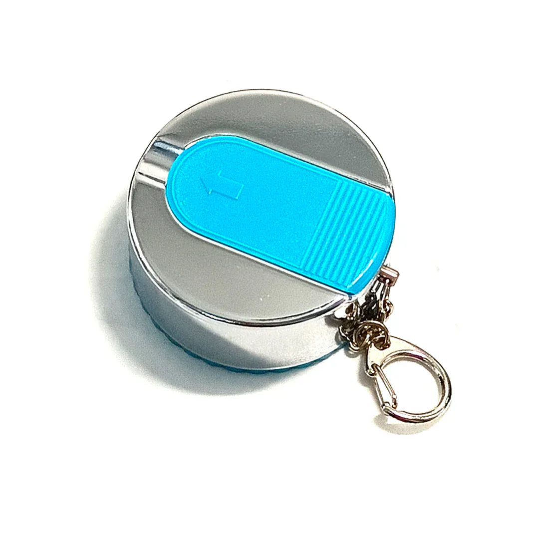 Mini cendrier de poche rond Pedia Bleu