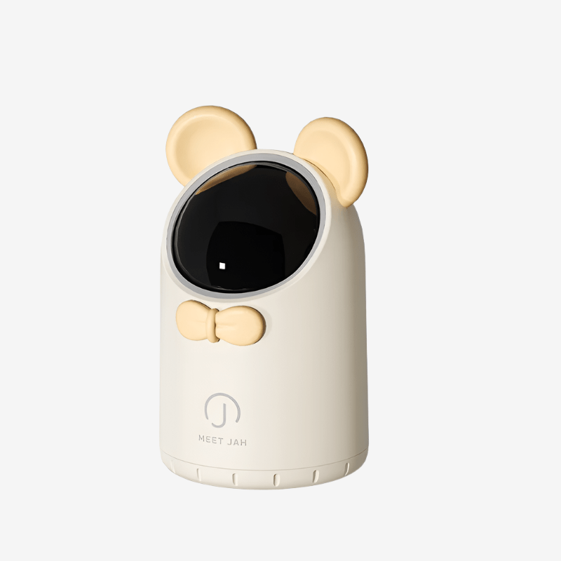 Mini poubelle de bureau Gina | Poubellisima Souris crème