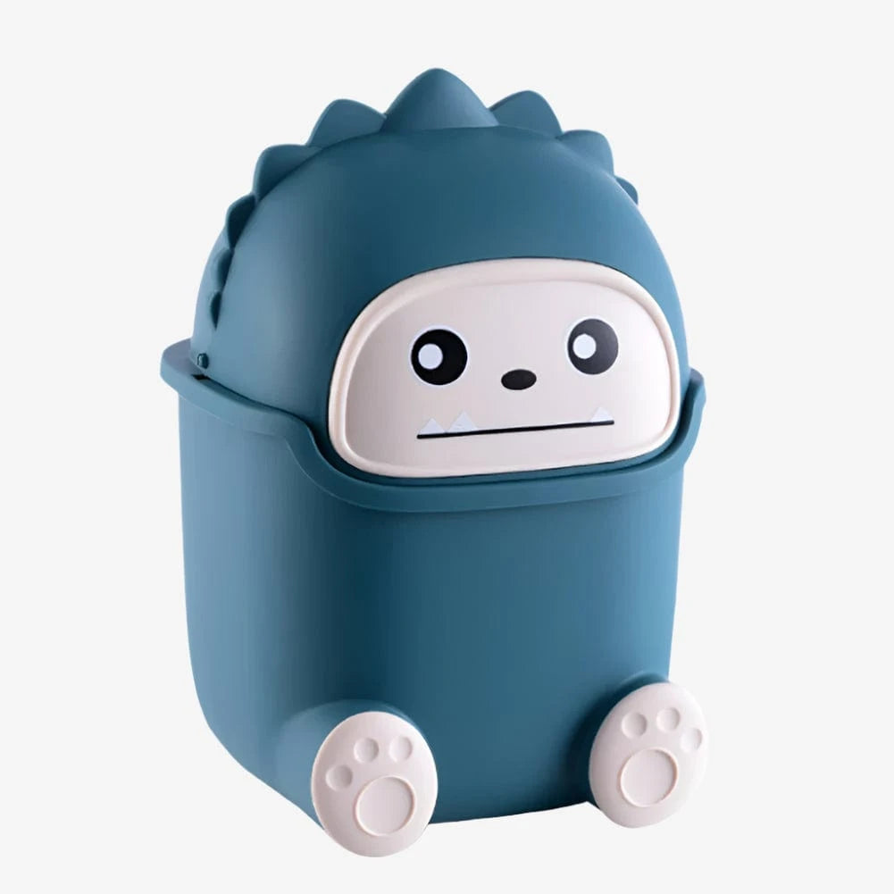 Mini poubelle de table Mostro | Poubellisima Bleu foncé