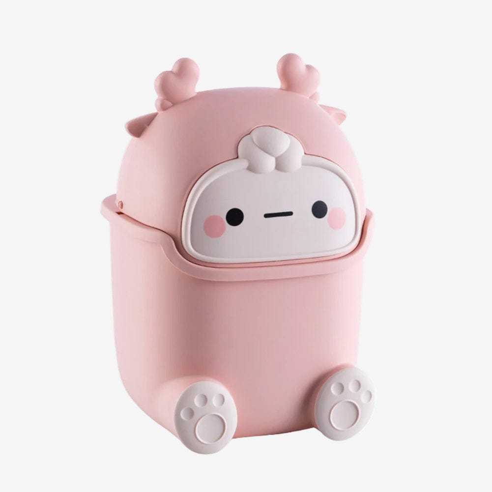 Mini poubelle de table Mostro | Poubellissima Rose