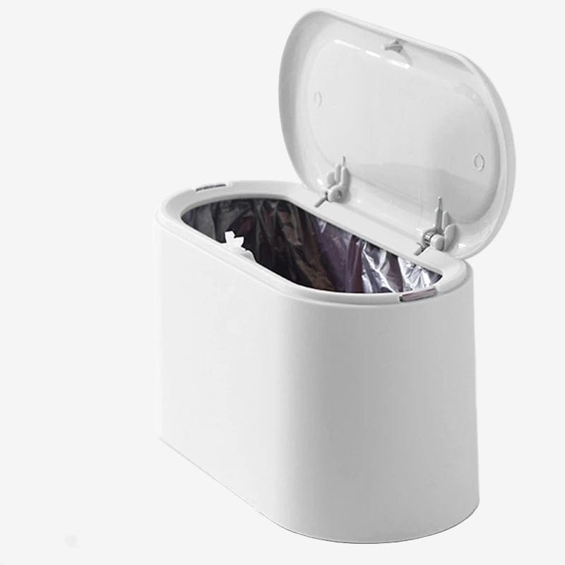 Mini poubelle maquillage Bellezza | Poubellissima Blanc