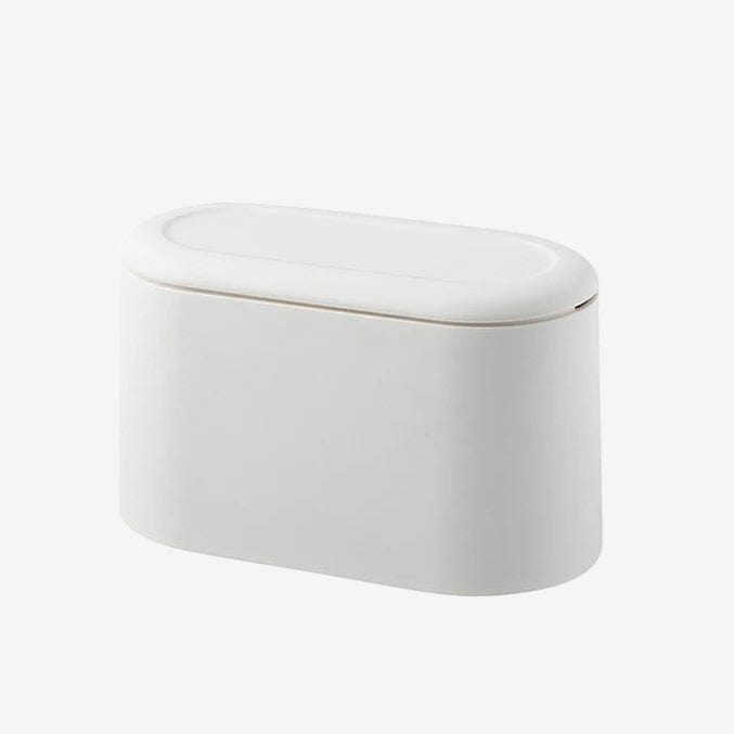 Mini poubelle maquillage Bellezza | Poubellissima Blanc