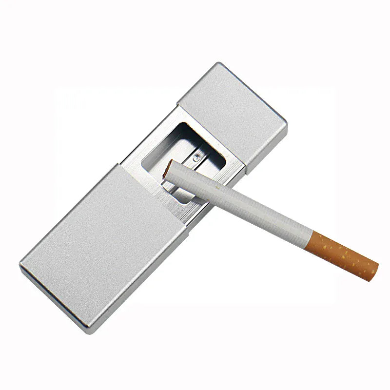 Portable Ashtray Metal Environmental Protection Pocket Sealed Ashtray Mini Portable Ashtray Portable Ash Tray Pocket Ashtrays