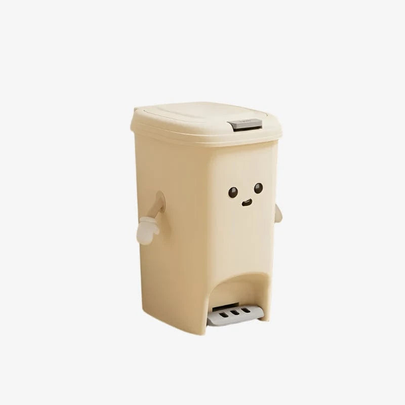 Poubelle à pédale 10L Aligi | Poubellisima Blanc / 10L
