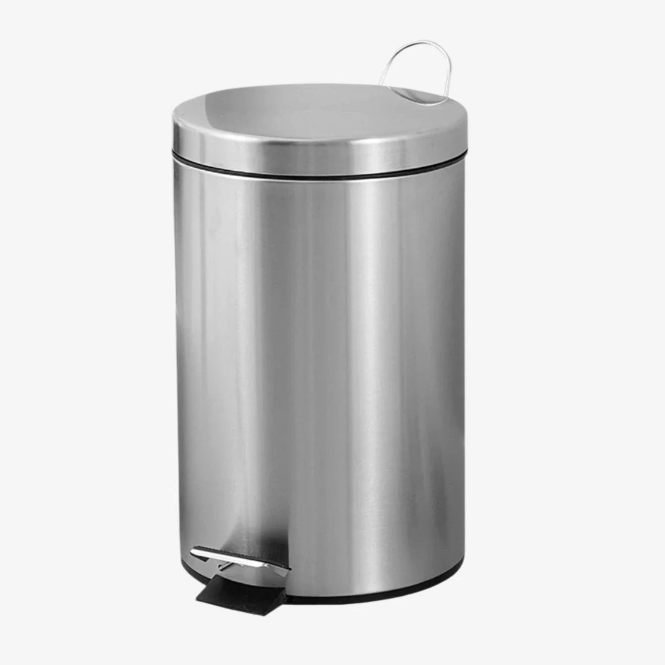 Poubelle à pédale 12L Tito | Poubellisima Argent / 12L