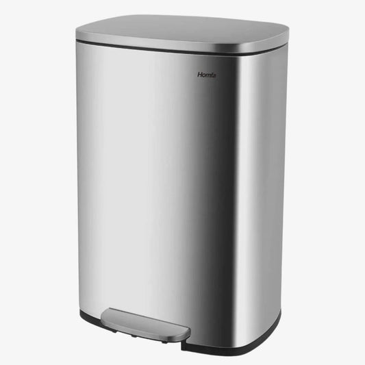 Poubelle à pédale Amanda | Poubellisima Argent / 50L