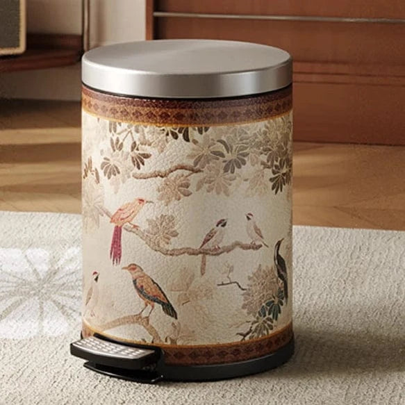 Poubelle à pédale design Terra | Poubellissima Blanc / 14L