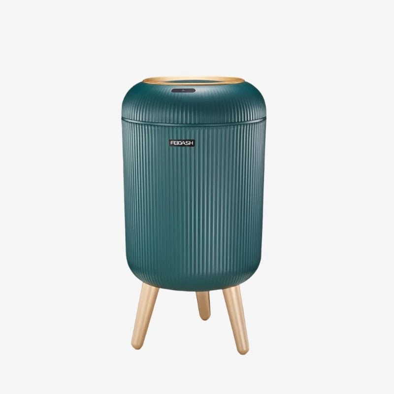 Poubelle à pied Velia | Poubellisima Vert Foncé / 10L
