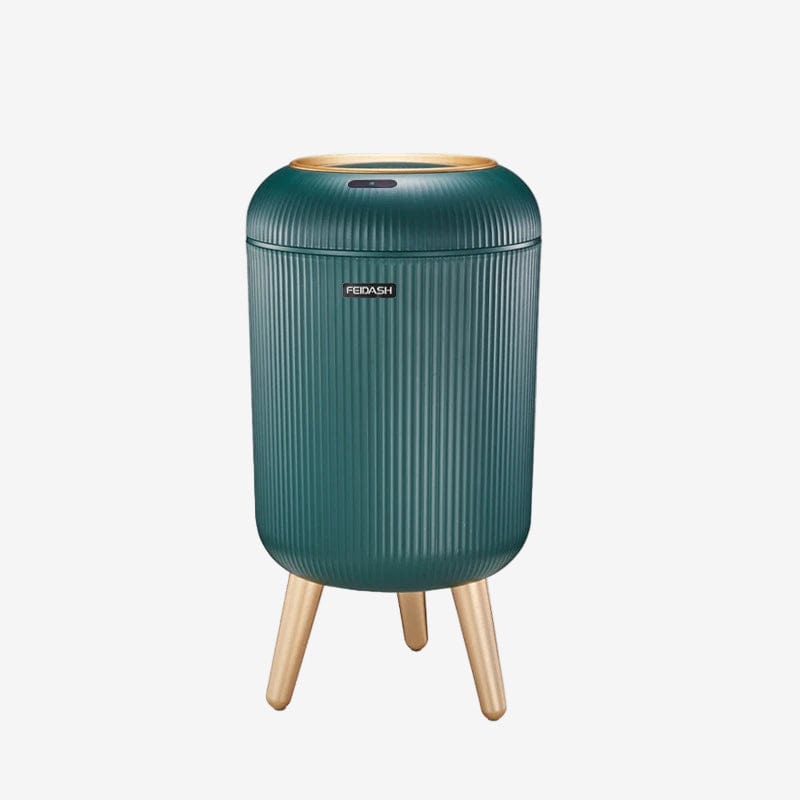 Poubelle à pied Velia | Poubellissima Vert Foncé / 10L