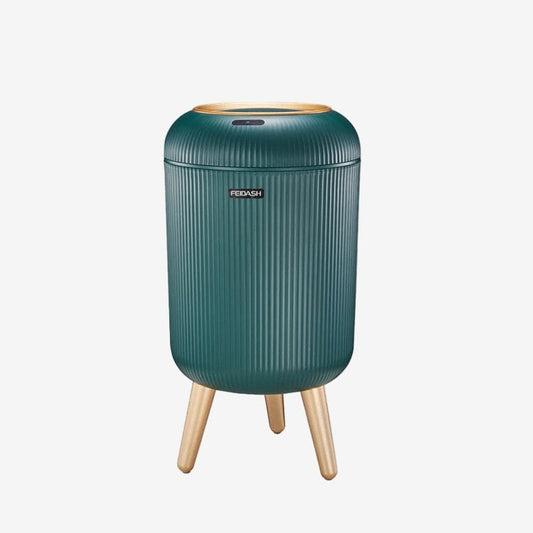 Poubelle à pied Velia | Poubellissima Vert Foncé / 10L