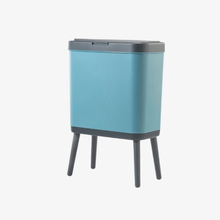 Poubelle à pieds Alta | Poubellisima Bleu / 15L