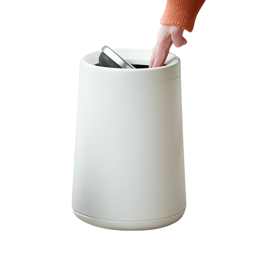 Poubelle acier inoxydable 10L Vilma | Poubellissima