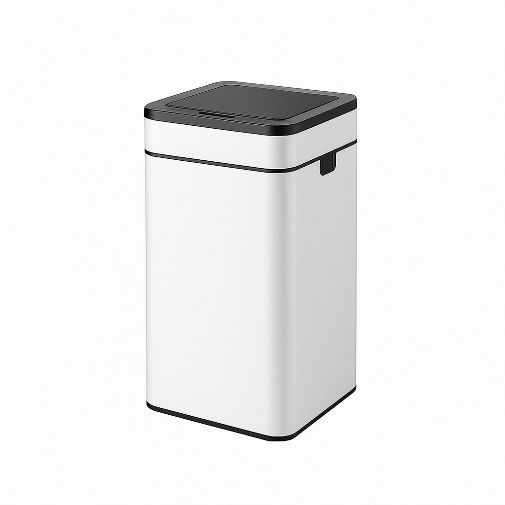 Poubelle automatique 50L Magistrale | Poubellisima Blanc / 50L