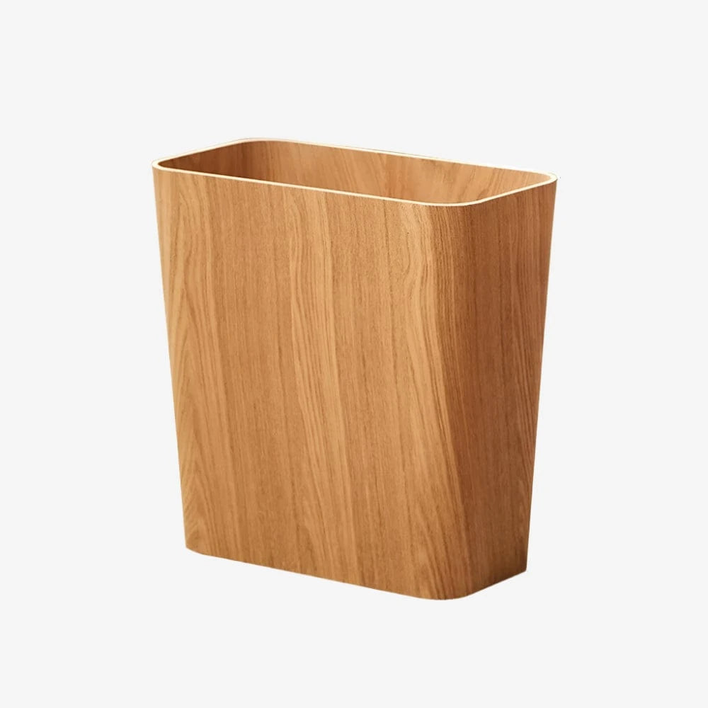 Poubelle bois Giada | Poubellisima Bois clair / 29.5x30cm