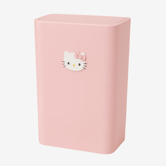 Poubelle bureau enfant Perla | Poubellisima Rose / 25x36cm