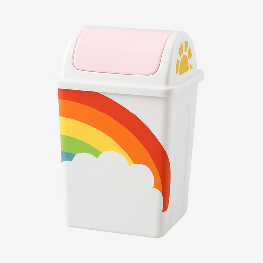 Poubelle chambre enfant Arcobaleno | Poubellisima Arc en ciel